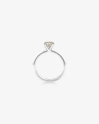 Solitaire Engagement Ring with 1 Carat TW of Diamonds in 14kt White Gold