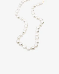 Baroque Pearl Necklace in 10kt Yellow Gold