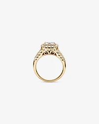 Engagement Ring with 1.50 Carat TW of Diamonds in 14kt Yellow Gold