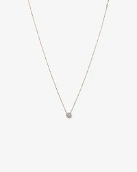 0.50 Carat TW Round Brilliant Laboratory-Grown Diamond Halo Pendant in 10kt Yellow Gold