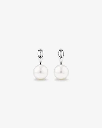 Boucles d'oreilles crochet en argent sterling avec perles d'eau douce