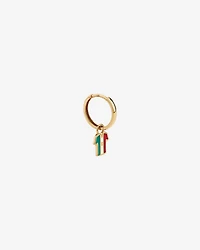 Mexico Jersey Earring Charm in 18Kt Vermeil
