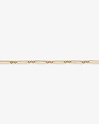 Paperclip 3 and 1 Bracelet in 10kt Yellow Gold