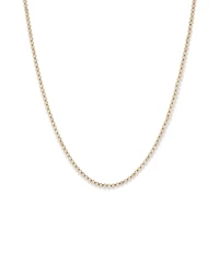 4.00 Carat TW Laboratory-Grown Diamond Tennis Necklace set in 10kt Yellow Gold