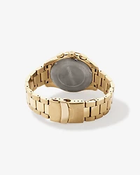 Men's Solar Chronograph Watch in Gold Tone Stainless Steel