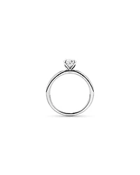 Carat TW Oval Solitaire Ring in Recycled Platinum