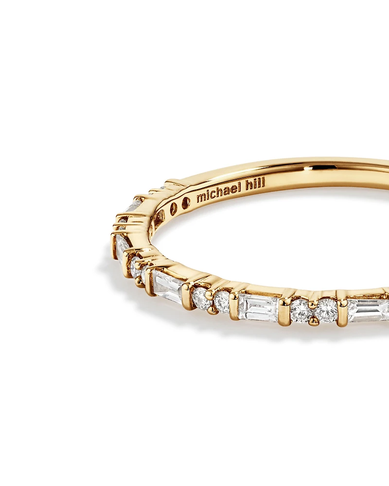 Wedding Ring with 0.20 Carat TW of Diamonds in 14kt Yellow Gold