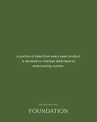 5mm Cultured Freshwater Pearl and Diamond Stud Earrings in Sterling Silver