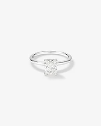 1.25 Carat TW Radiant Laboratory-Grown Diamond Solitaire Engagement Ring 14kt White Gold