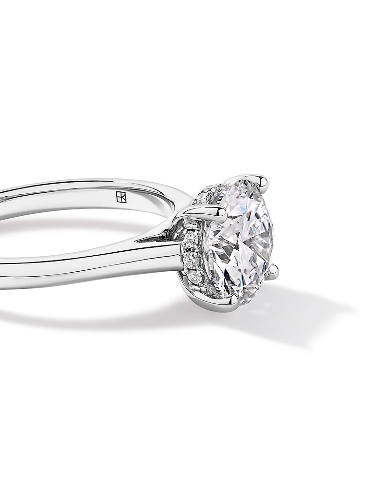 2.32TW Round Brilliant Laboratory-Grown Diamond Solitaire Ring 14kt Gold