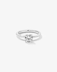 Carat TW Round Brilliant Solitaire Ring 18kt White Gold