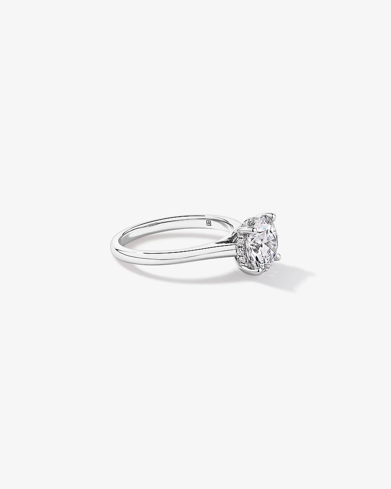 2.32TW Round Brilliant Laboratory-Grown Diamond Solitaire Ring 14kt Gold