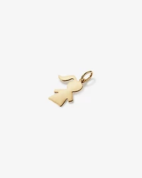 Girl Pendant in 10kt Yellow Gold