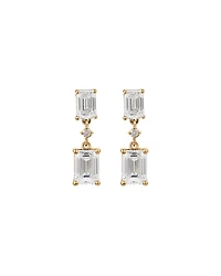1.51TW Laboratory-grown Diamond Drop Earrings in 10kt Gold