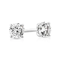 Carat TW Diamond Solitaire Stud Earrings 18kt Gold