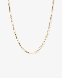 5.00mm Wide Paperclip 3 and 1 Chain in 10kt Yellow Gold