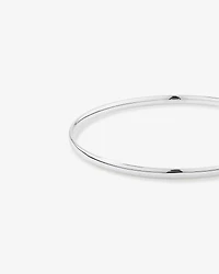 3.7mm Solid Round Bangle in Sterling Silver