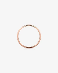 Bague unie en or jaune 10 K