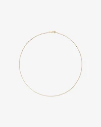 55cm (22") Box Chain in 10kt Yellow Gold
