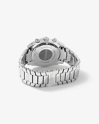 Men's Solar Chronograph Watch in Stainless Steel