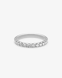 Evermore Wedding Band with 0.75 Carat TW Diamonds in 14kt White Gold