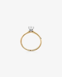 Michael Hill Solitaire Engagement Ring with a 0.50 Carat TW Diamond with the De Beers Code of Origin in 18kt Yellow & White Gold