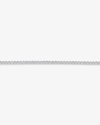 Mini Tennis Necklace with Cubic Zirconia in Sterling Silver