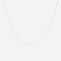 45cm (18") Curb Chain in 10kt Yellow Gold