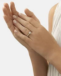 Sir Michael Hill Designer Engagement Ring with 0.70 Carat TW of Diamonds in 18kt White Gold