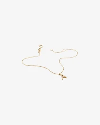 19cm (7.5") A Initial Bracelet in 10kt Yellow Gold