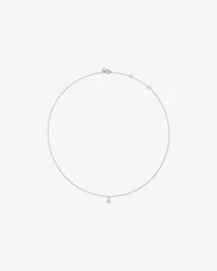 0.20 Carat TW Round Brilliant Laboratory-Grown Diamond Solitaire Pendant in Sterling Silver