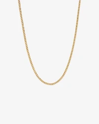 60cm (22") 4.5mm-5mm Width Curb Chain in 10kt Yellow Gold