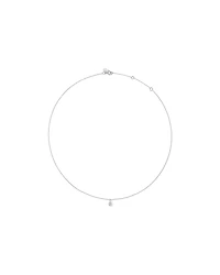 0.20 Carat TW Round Brilliant Laboratory-Grown Diamond Solitaire Pendant in Sterling Silver