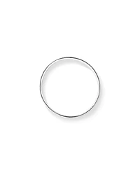 Jonc Rond Massif de 10mm en Argent Sterling