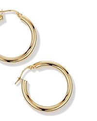 20mm Hoop Earrings in 10kt Yellow Gold
