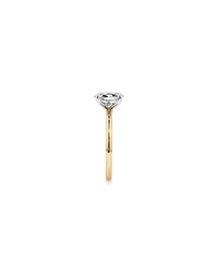1.25 Carat TW Oval Laboratory-Grown Diamond Solitaire Engagement Ring 14kt Yellow and White Gold