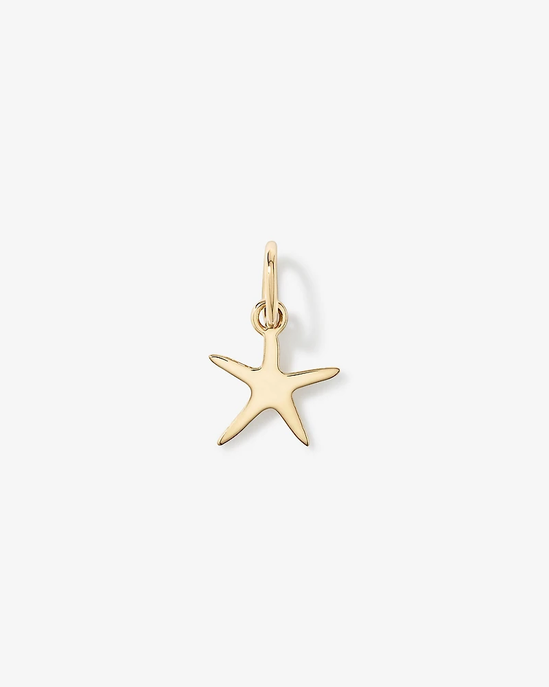 Starfish Pendant in 10kt Yellow Gold