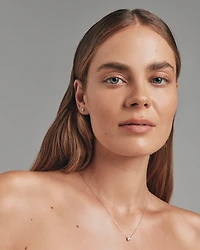 0.60 Carat TW Laboratory-Grown Diamond Stud Earrings & Pendant Set 10kt White Gold