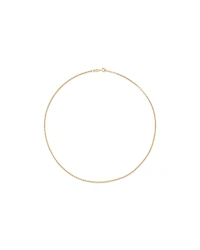 45cm (18") Hollow Belcher Chain in 10kt Yellow Gold