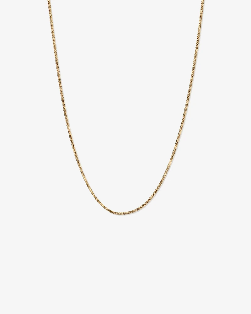 60cm (24") 2.3mm Width Wheat Chain in 10kt Yellow Gold