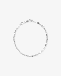 Round Belcher Bracelet in Sterling Silver