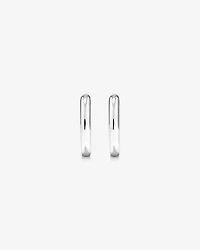 14mm Huggie Earrings in Sterling Silver