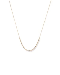 1.00TW Lab Diamond Tennis Necklace in 10kt Gold