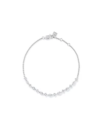 1.10TW Bracelet de tennis Marquise & Round Brilliant Lab en argent