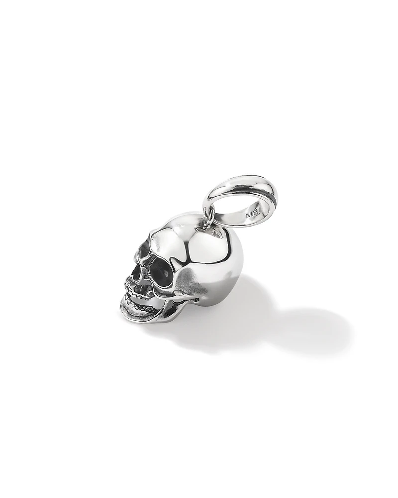 Skull Pendant in Sterling Silver