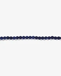 Bracelet de perles en sodalite bleue avec argent sterling