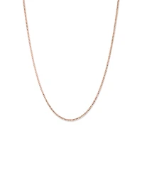 Classic Curb Chain in 10kt Rose Gold