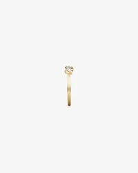 0.40 Carat TW Fancy Cut Laboratory-Grown Diamond Four Stone Ring 10kt Yellow Gold