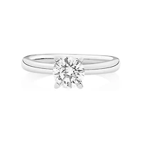 Solitaire Engagement Ring with 1 Carat TW of Diamonds in 14kt White Gold