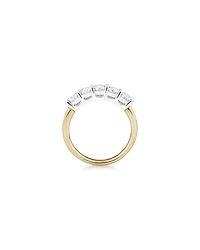 Evermore 5 Stone Wedding Band with 1 Carat TW of Diamonds in 14kt Yellow/White Gold